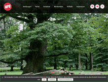 Tablet Screenshot of npd-mv.de